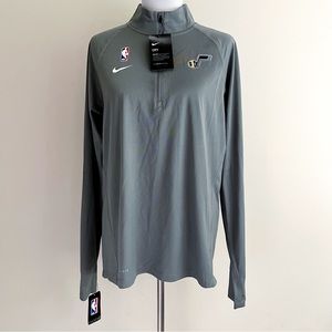 Nike Utah Jazz Long Sleeve Quarter Zip Womens Large Tall NBA Athletic Casual